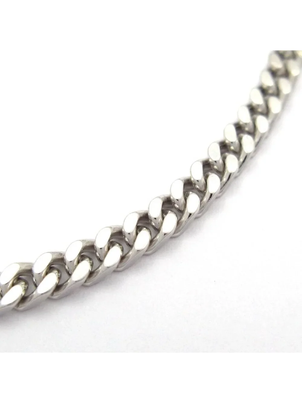 Hermes Bracelet 15 Etriviere Gourmette 18k White Gold Diamond 2025.05